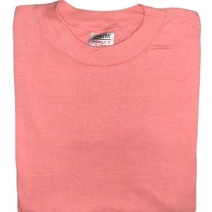 (Deadstock) Vintage 1980s Oneita Sport Power T 50/50 Blank T-Shirts